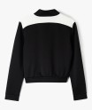 Sweat zippé avec col montant spécial sport fille